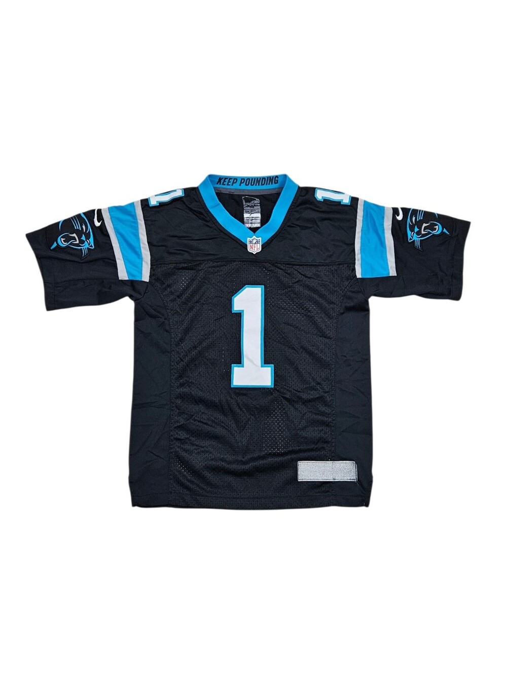 Cam Newton Carolina Panthers Youth Medium NFL Jersey #1